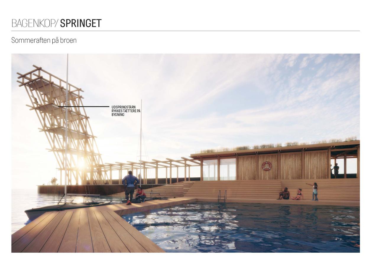 SHORES Bagenkop Springet. Visual: Loop Architects