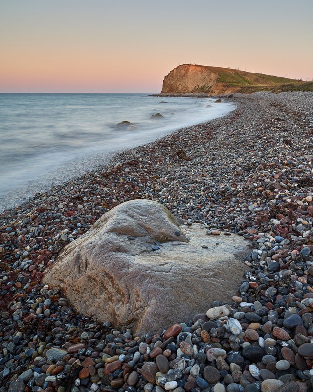 Landskab ved Dovnsklint. Geopark Det Sydfynske Øhav