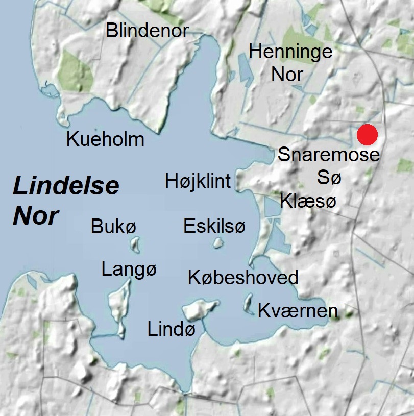 Lindelse nor Skyggekort