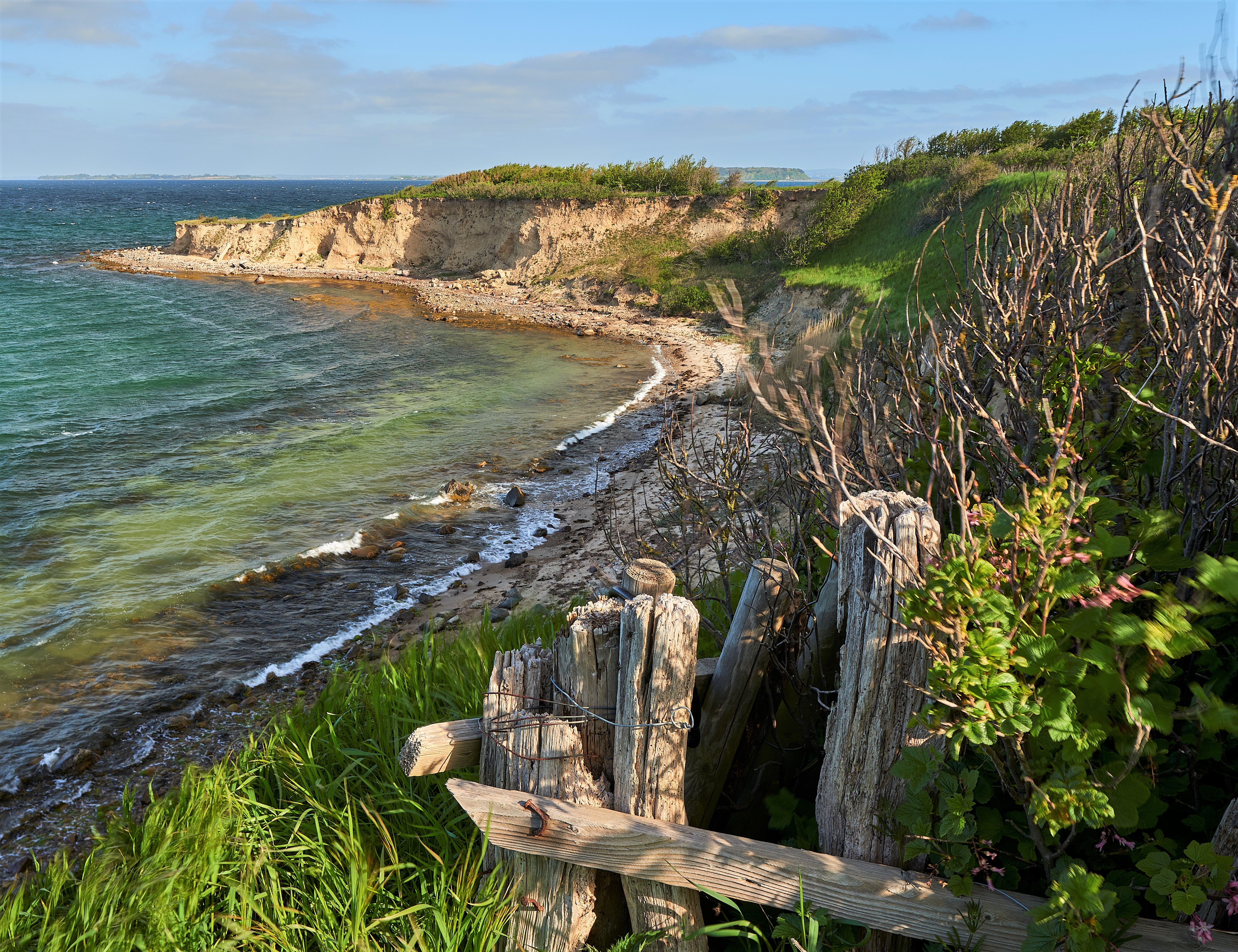Næbbesodde, the westernmost point of Drejø.