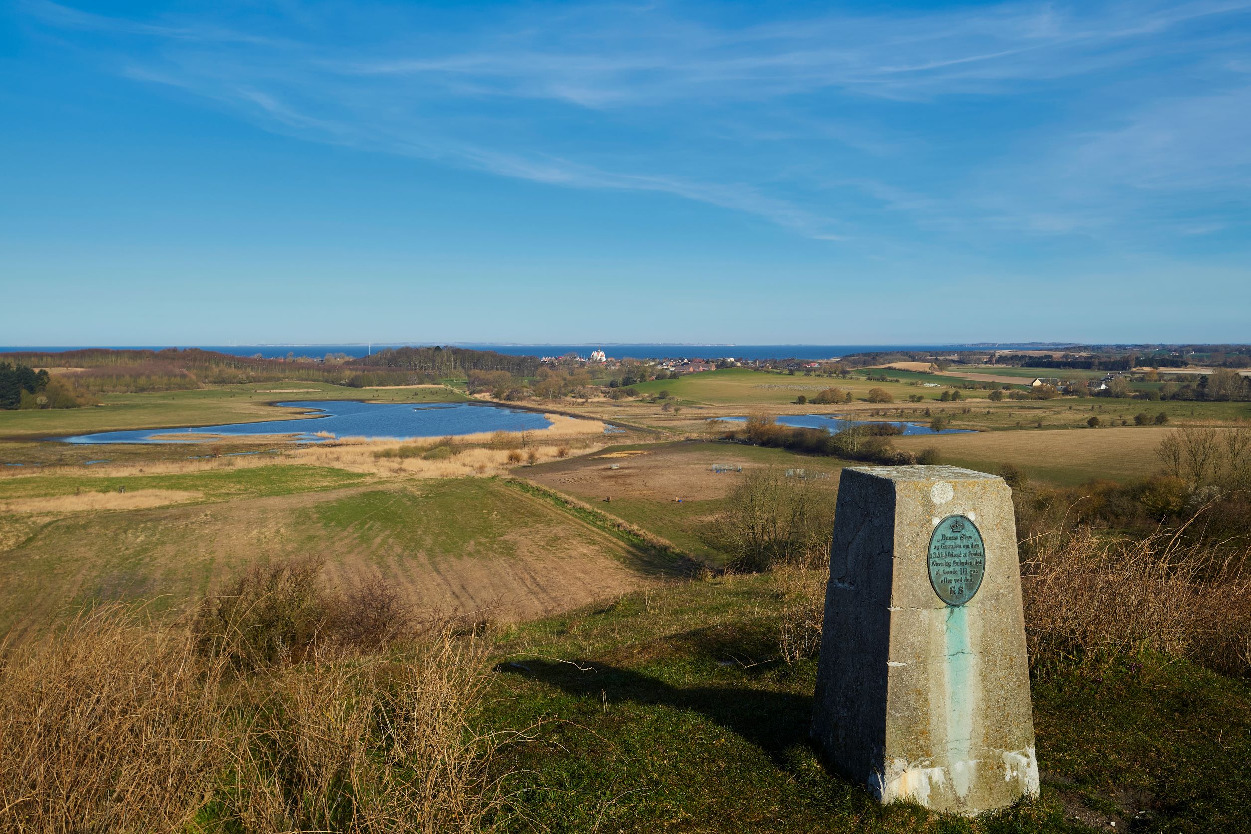 Udsigt fra Fakkebjerg. Geopark Det Sydfynske Øhav