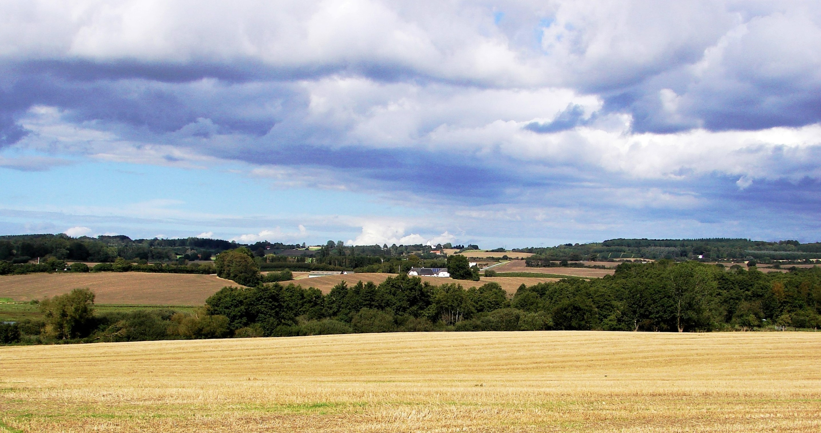 Udsigt fra Egebjerg Bakker. Geopark Det Sydfynske Øhav.