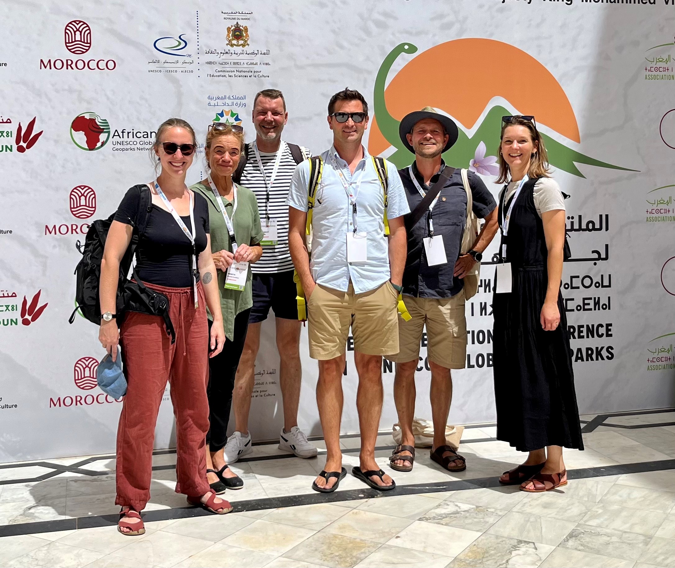 Den danske delegation i marrakechs sept 2023