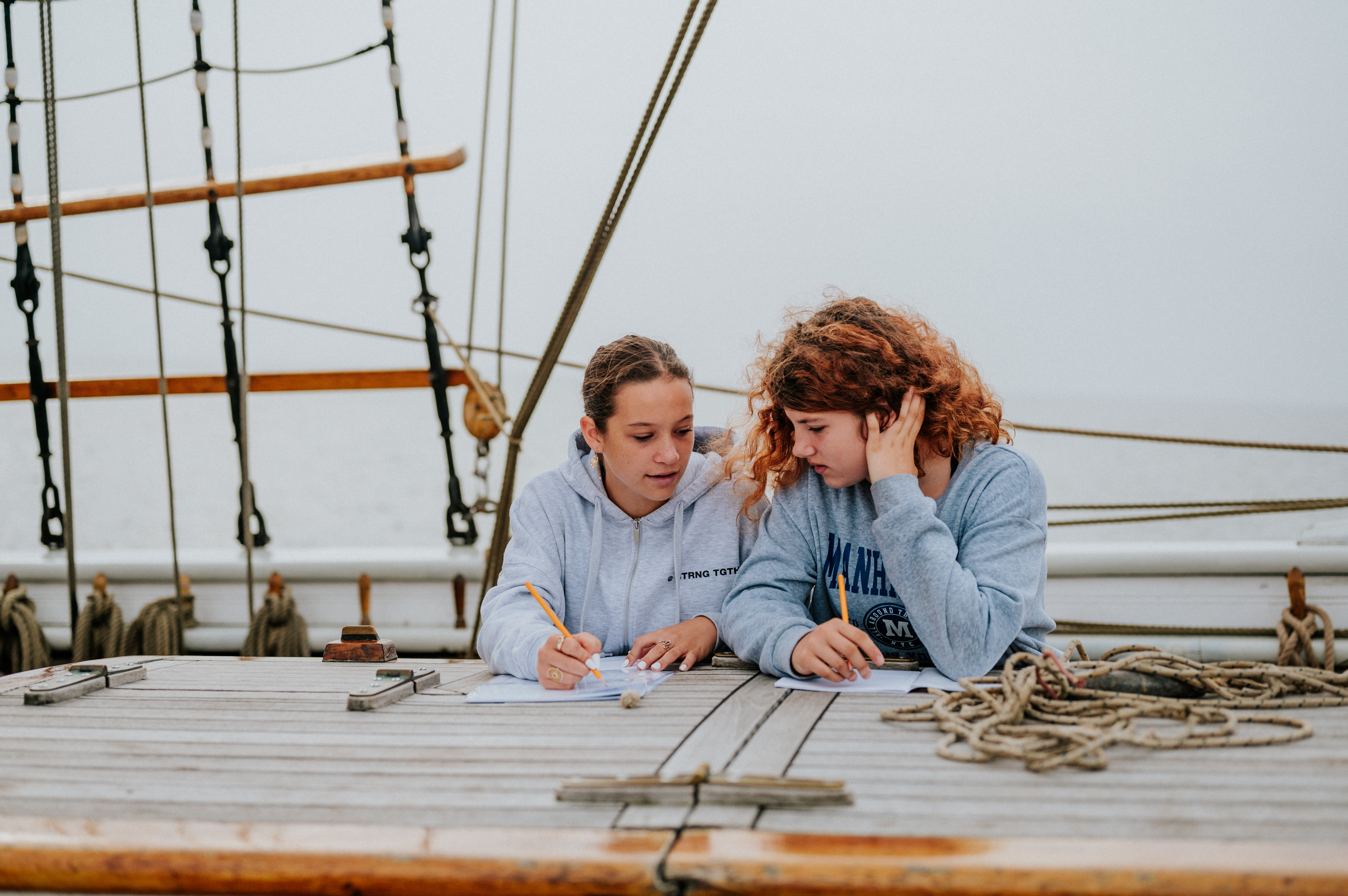 Under Øhavet - Undervisning ombord 4