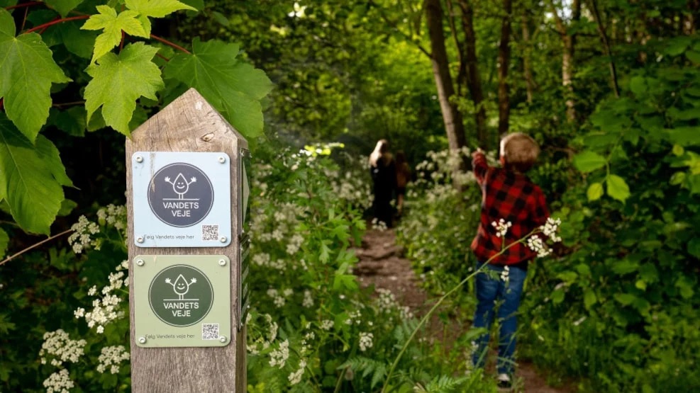 Vandets veje lyttepost ved Kaleko Mølle