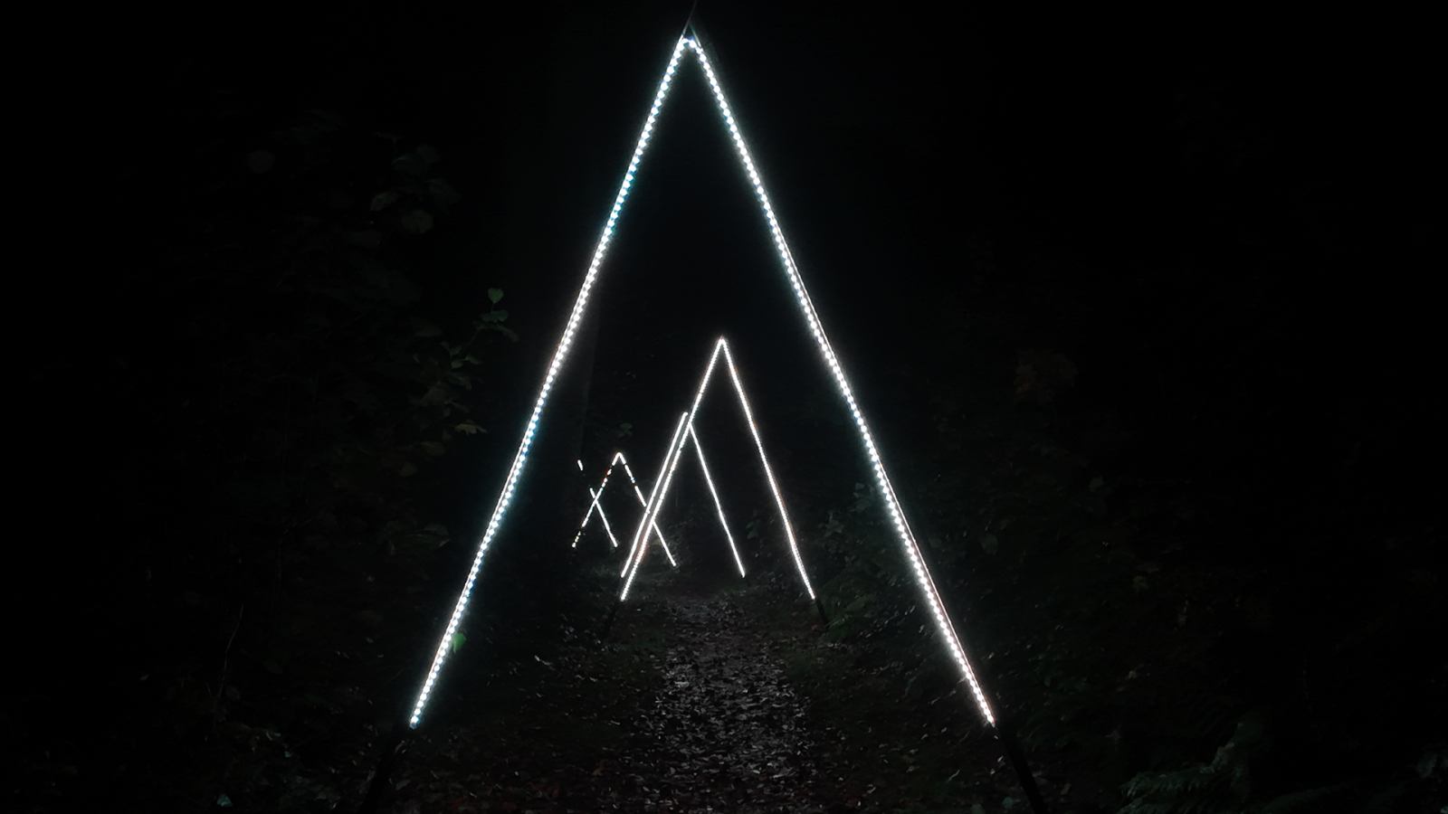 Lyskunst i Tranekær