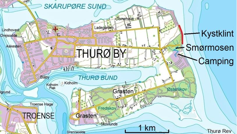 Thurø Map