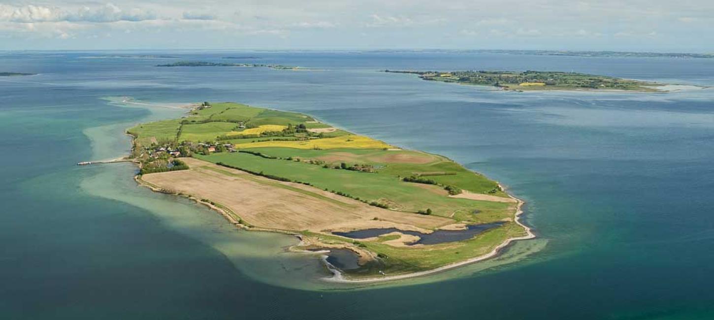 Bjørnø fra luften