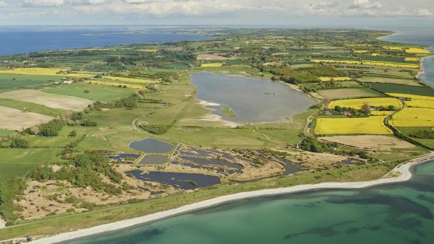 Vitsø Nor set fra nordvest. Geopark Det Sydfynske Øhav