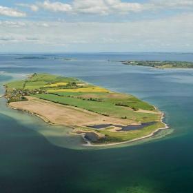 Bjørnø fra luften