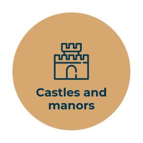 Castels and manors logo